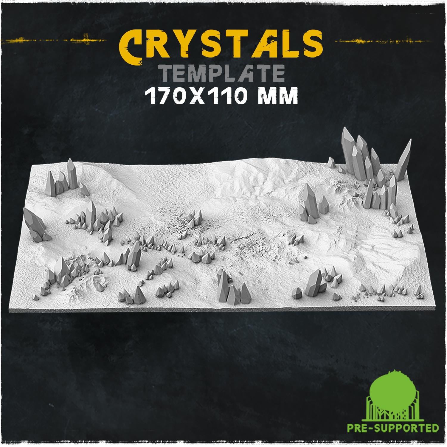 Crystals - Bases & Toppers by Zabavka Workshop