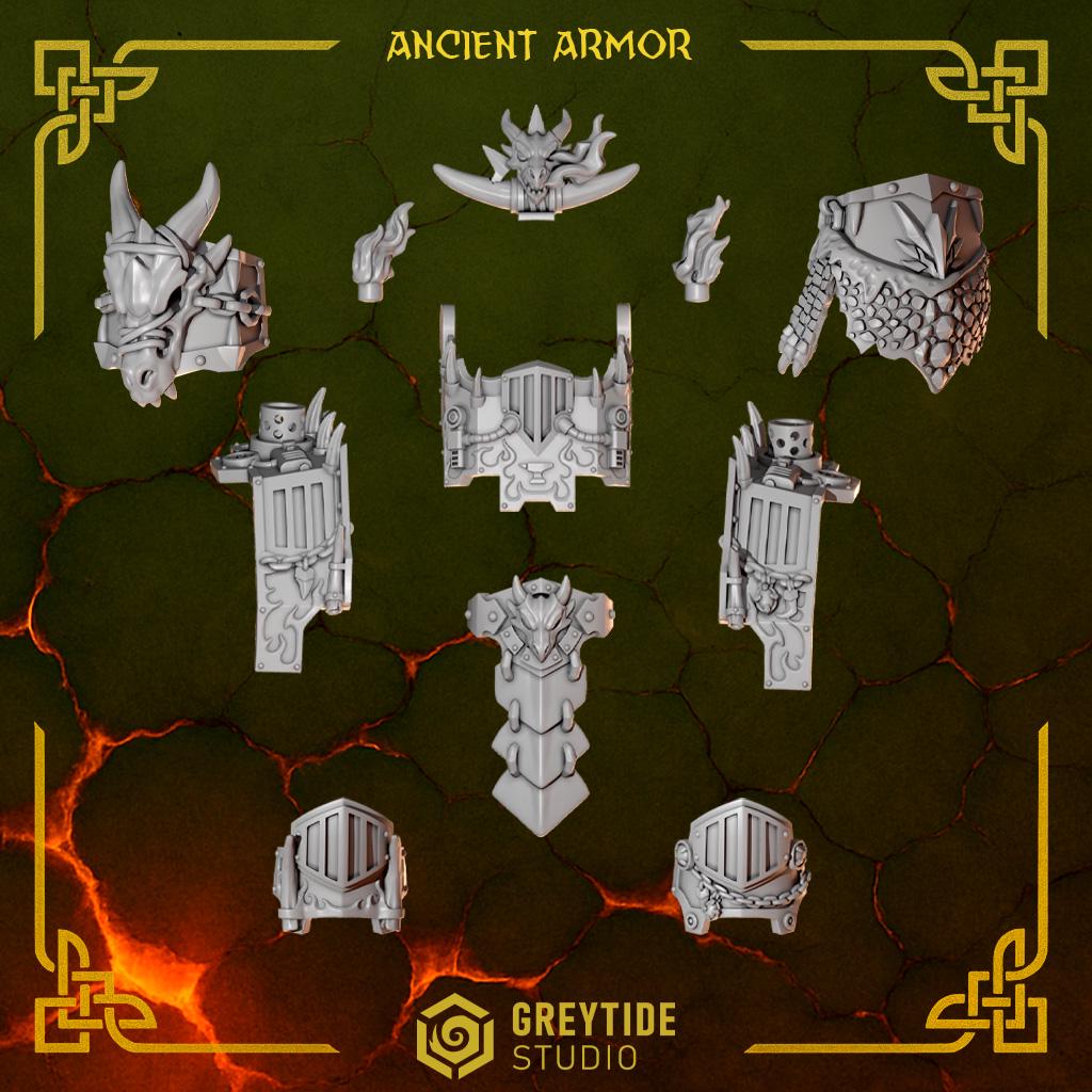 NEW Greytide Studios Anvil Warden Big Ancient Armor upgrade