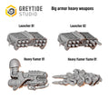 4x NEW Greytide Studios Anvil Warden big armor heavy weapons