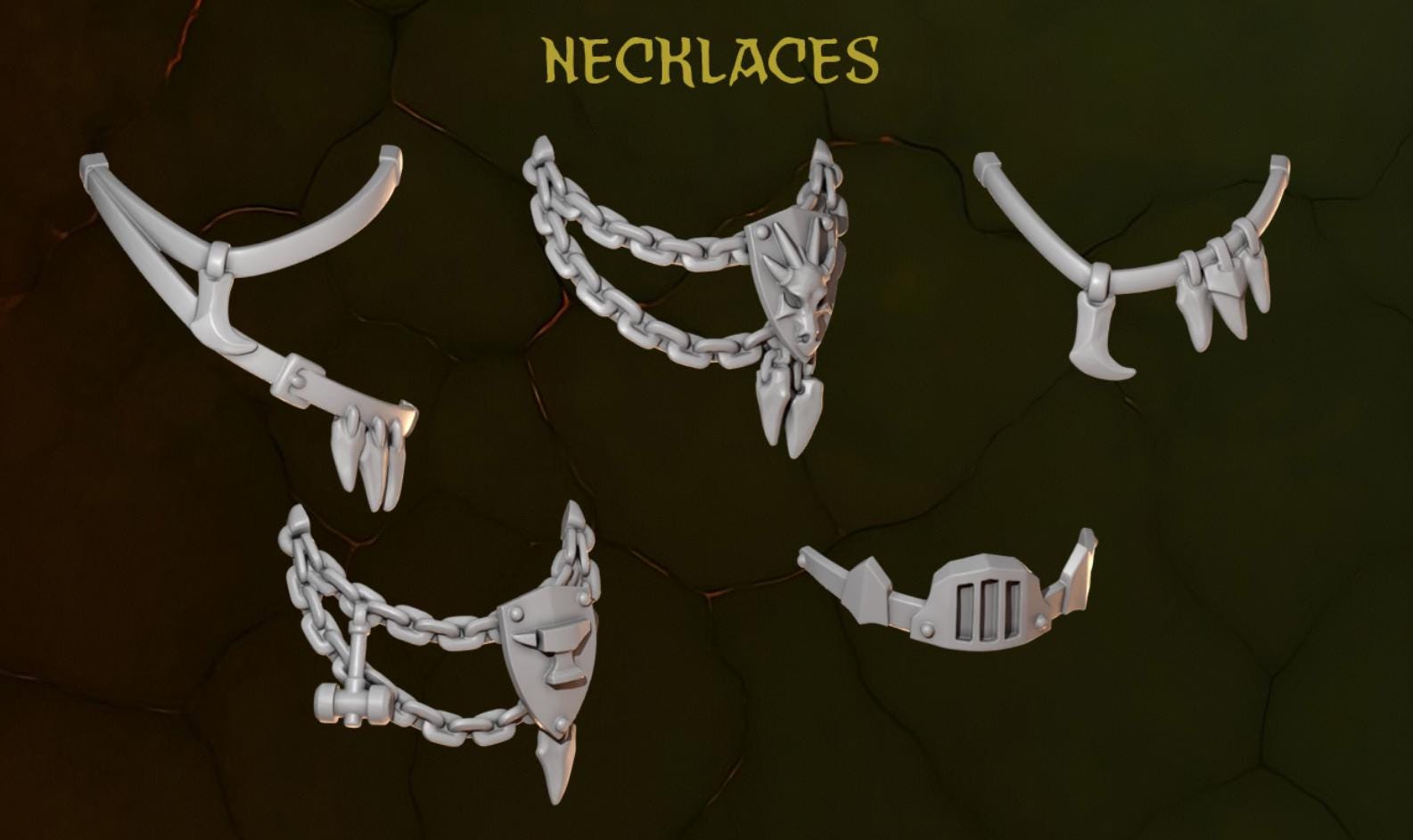 Greytide Studios Anvil Warden Necklaces