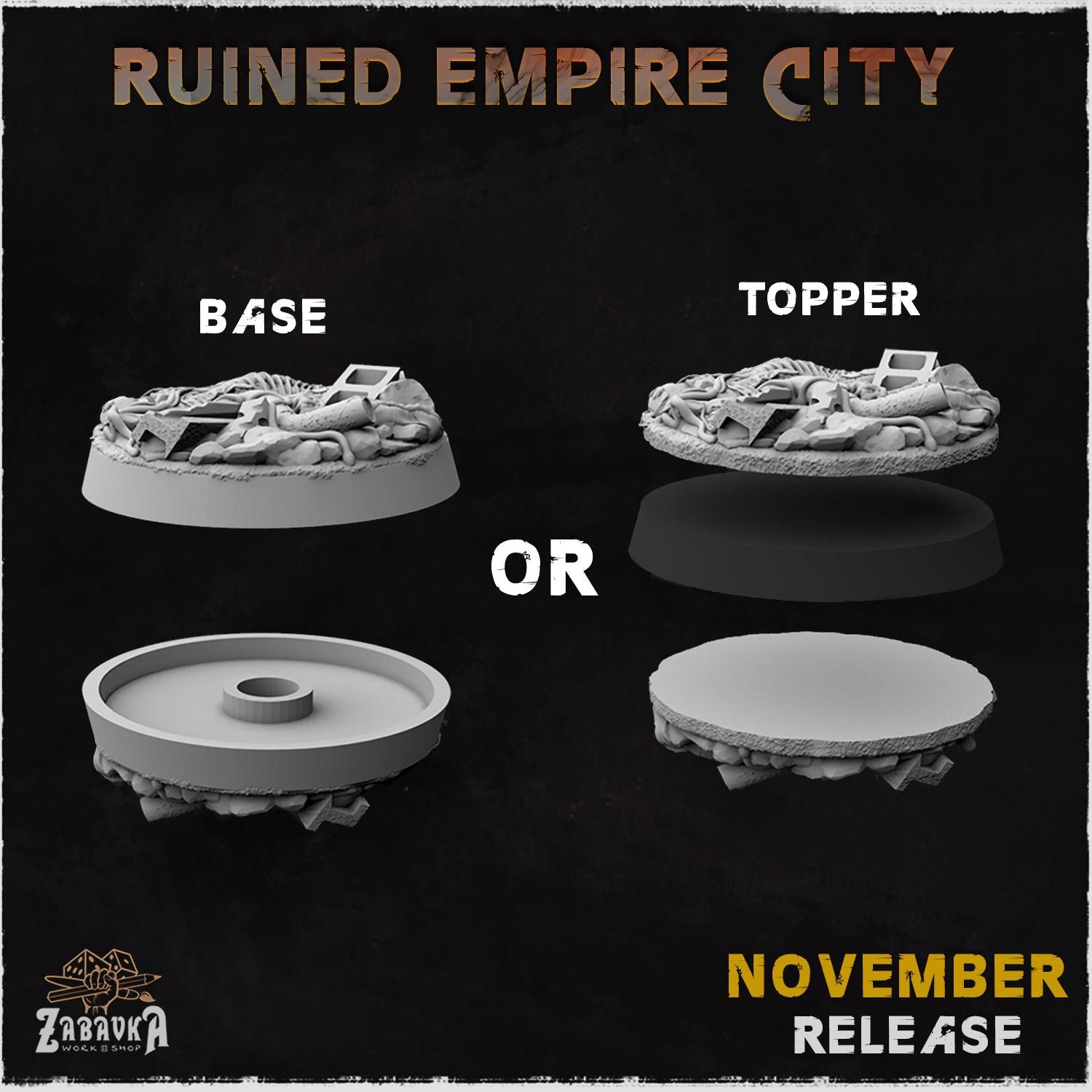 Trenches - Bases & Toppers by Zabavka Workshop