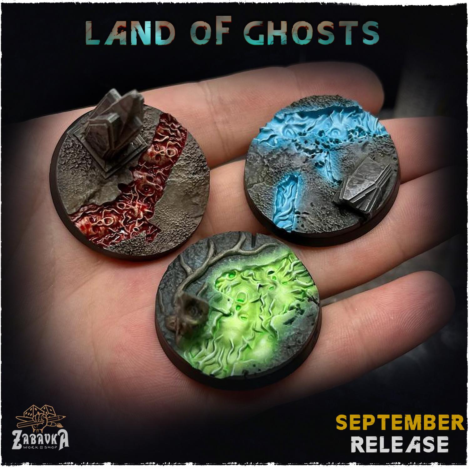 LAND OF GHOSTS - Bases & Toppers by Zabavka Workshop
