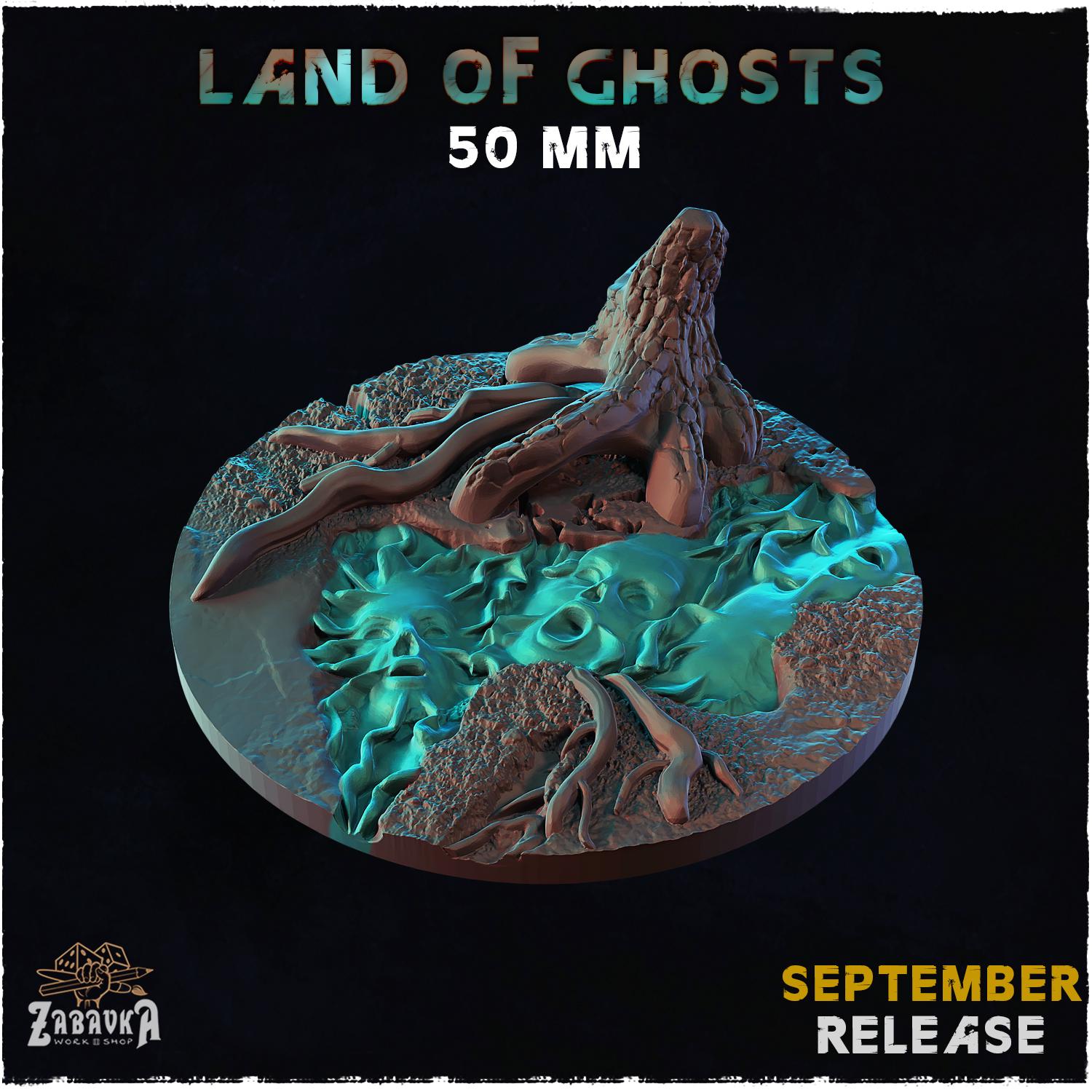 LAND OF GHOSTS - Bases & Toppers by Zabavka Workshop