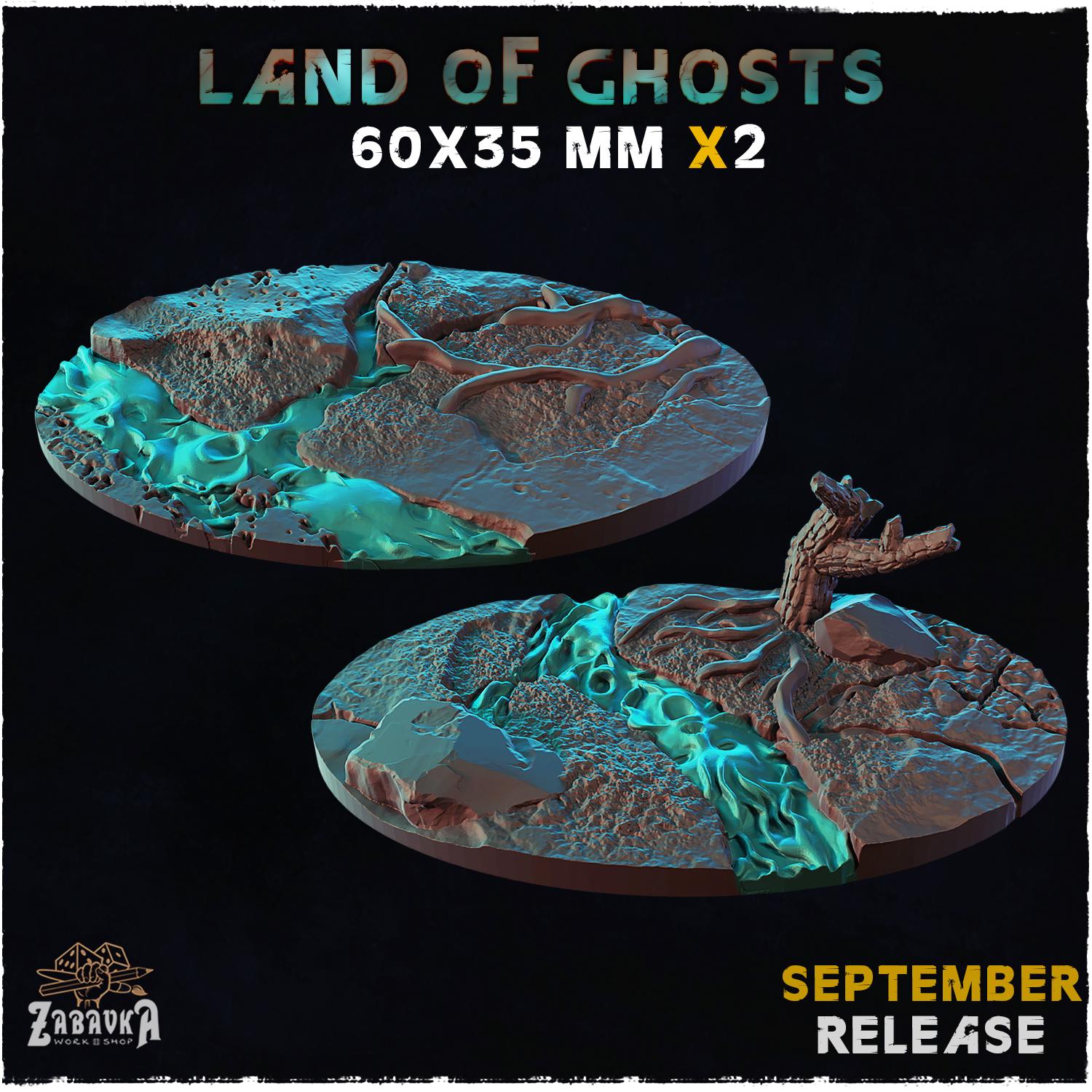 LAND OF GHOSTS - Bases & Toppers by Zabavka Workshop
