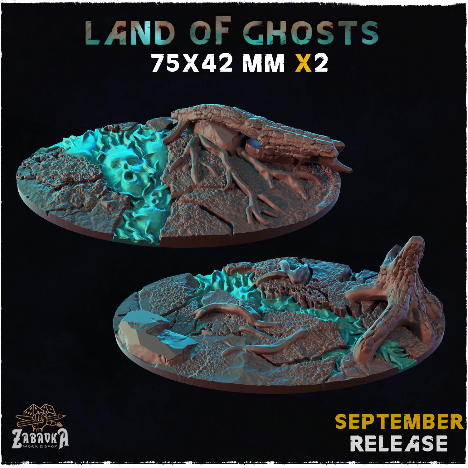 LAND OF GHOSTS - Bases & Toppers by Zabavka Workshop