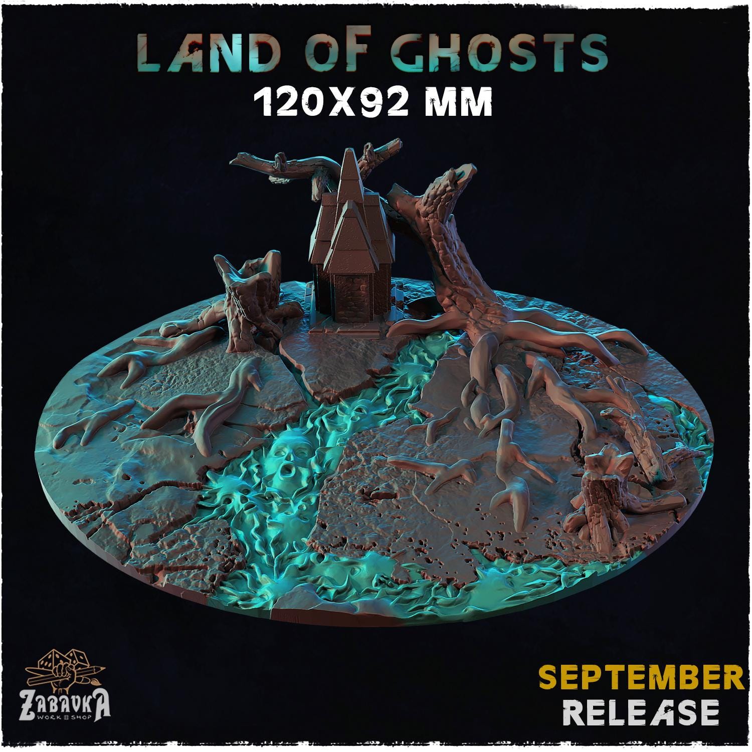 LAND OF GHOSTS - Bases & Toppers by Zabavka Workshop