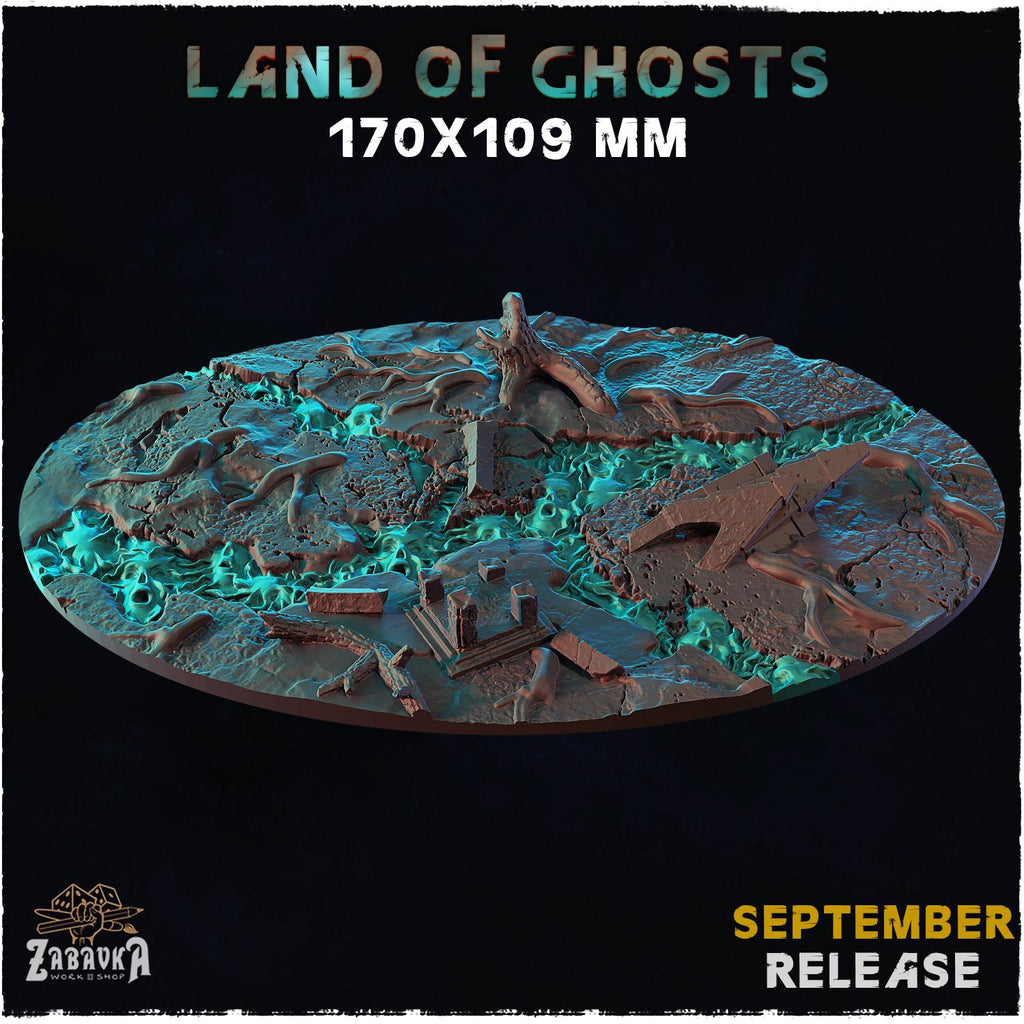 LAND OF GHOSTS - Bases & Toppers by Zabavka Workshop