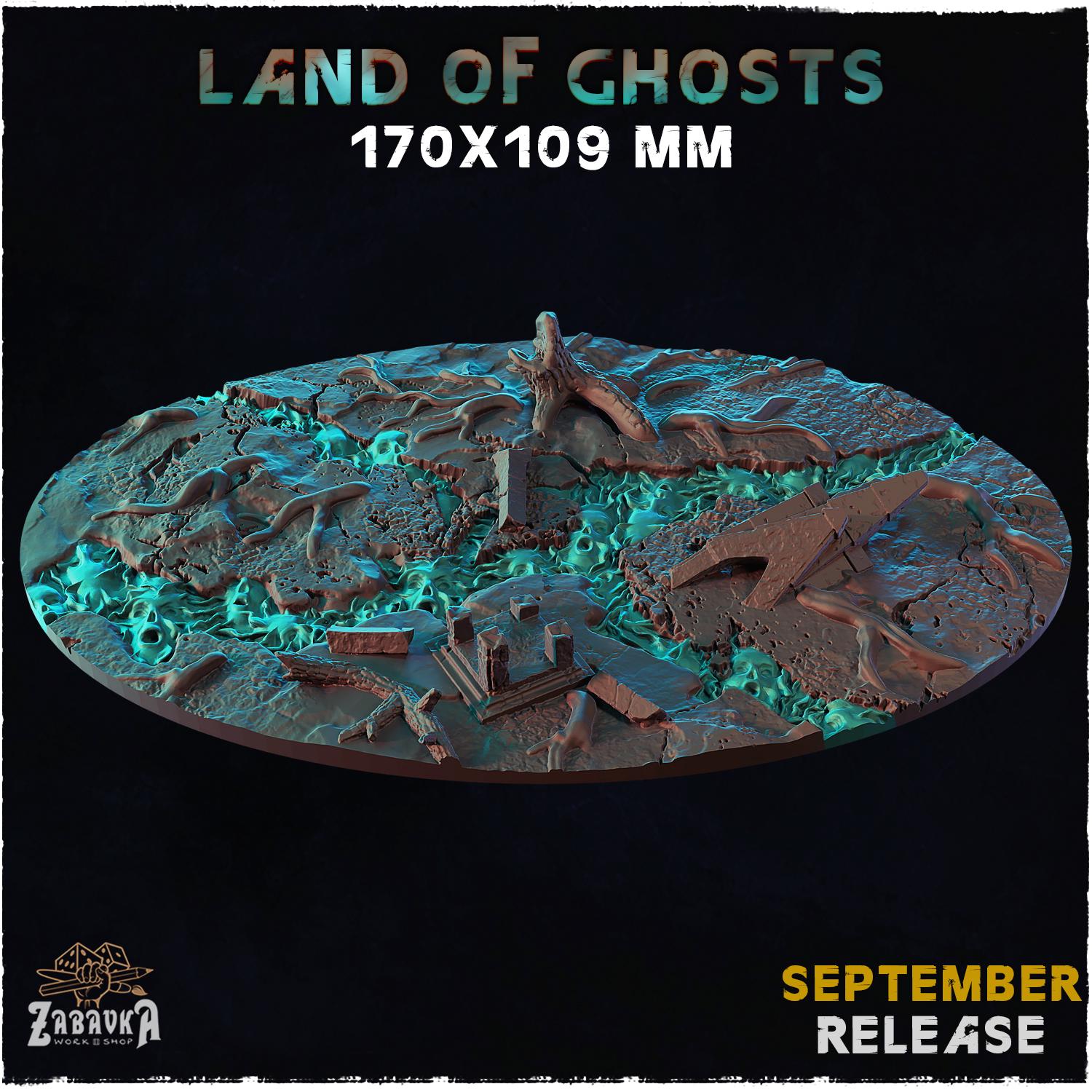LAND OF GHOSTS - Bases & Toppers by Zabavka Workshop
