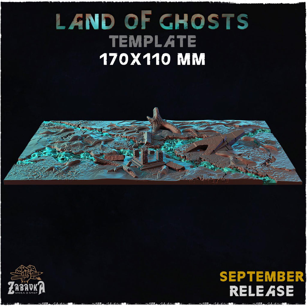 LAND OF GHOSTS - Bases & Toppers by Zabavka Workshop