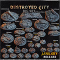 Destroyed City - Bases & Toppers by Zabavka Workshop