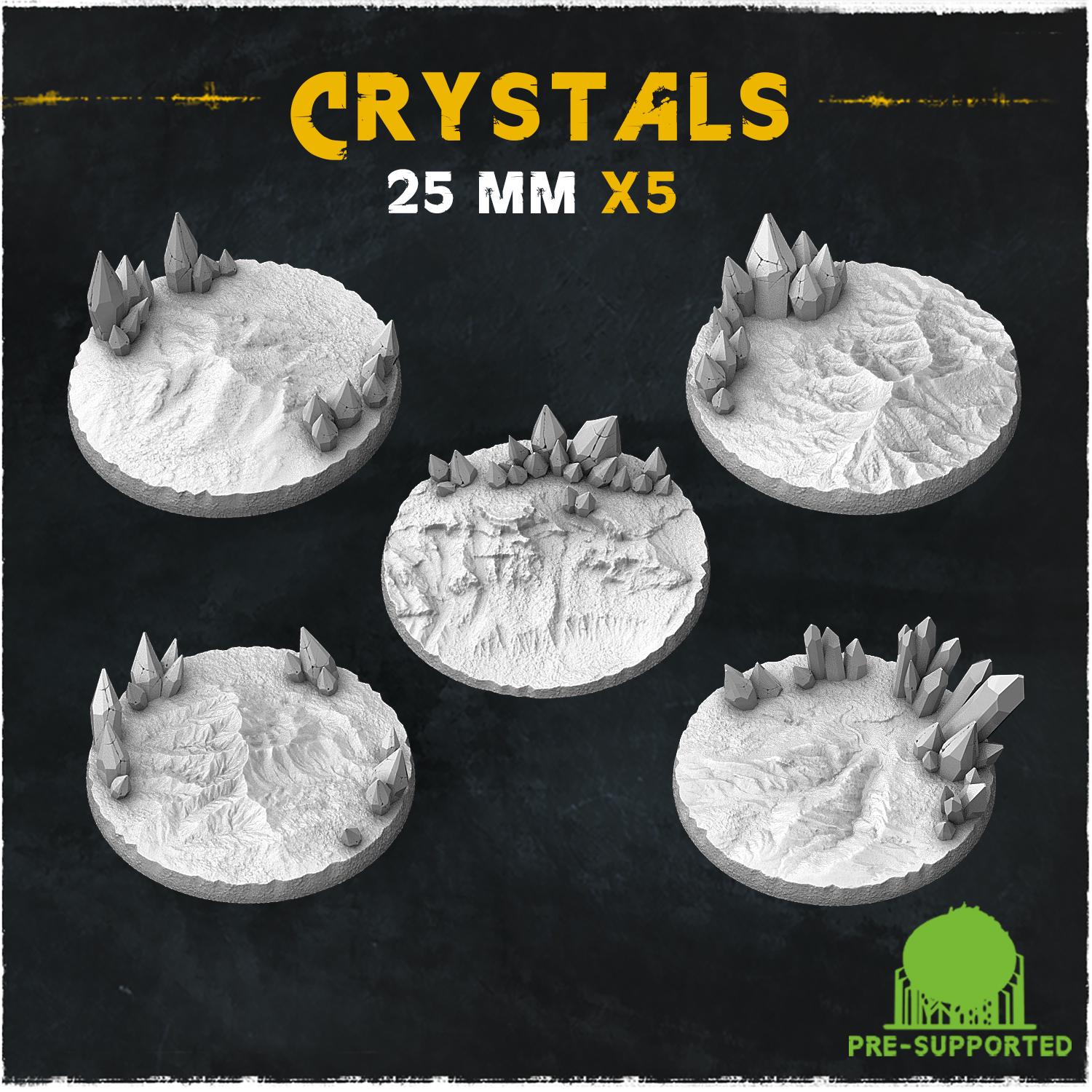 Crystals - Bases & Toppers by Zabavka Workshop