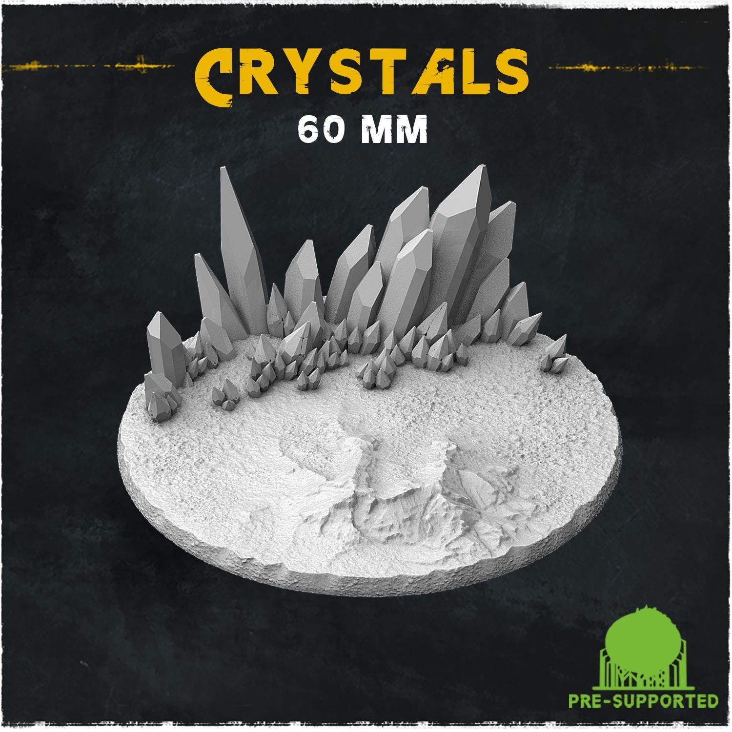 Crystals - Bases & Toppers by Zabavka Workshop