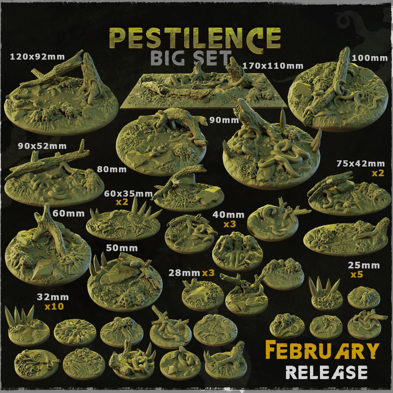 Pestilence - Bases & Toppers by Zabavka Workshop