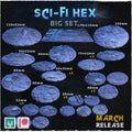 Sci fi hex - Bases & Toppers by Zabavka Workshop