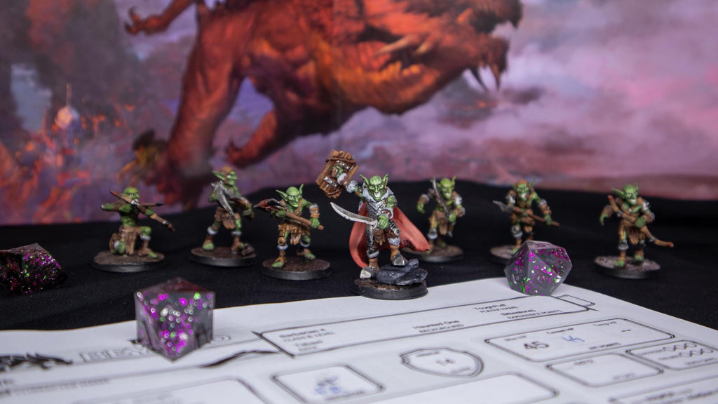 Roleplaying Miniatures Goblin pack Vol.01 by Dungeon Dog