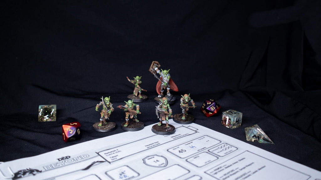 Roleplaying Miniatures Goblin pack Vol.01 by Dungeon Dog