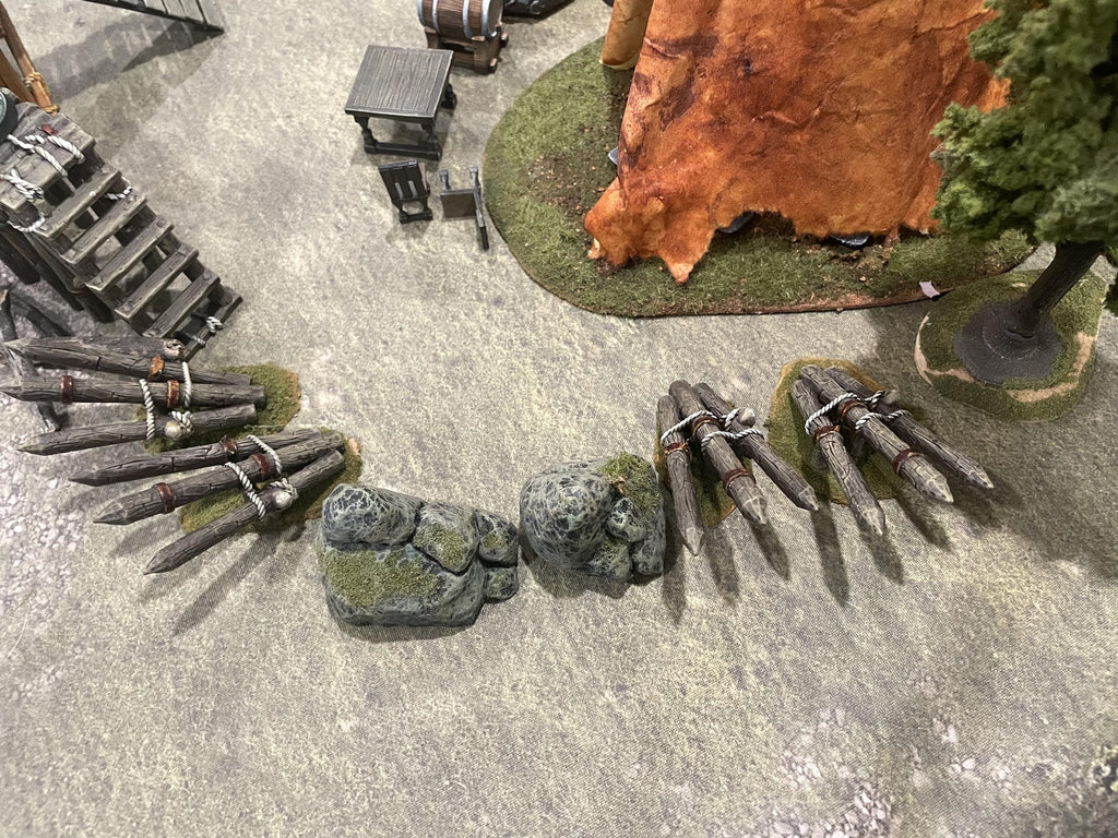 Roleplaying Miniatures Camp Terrain Pack by Dungeon Dog