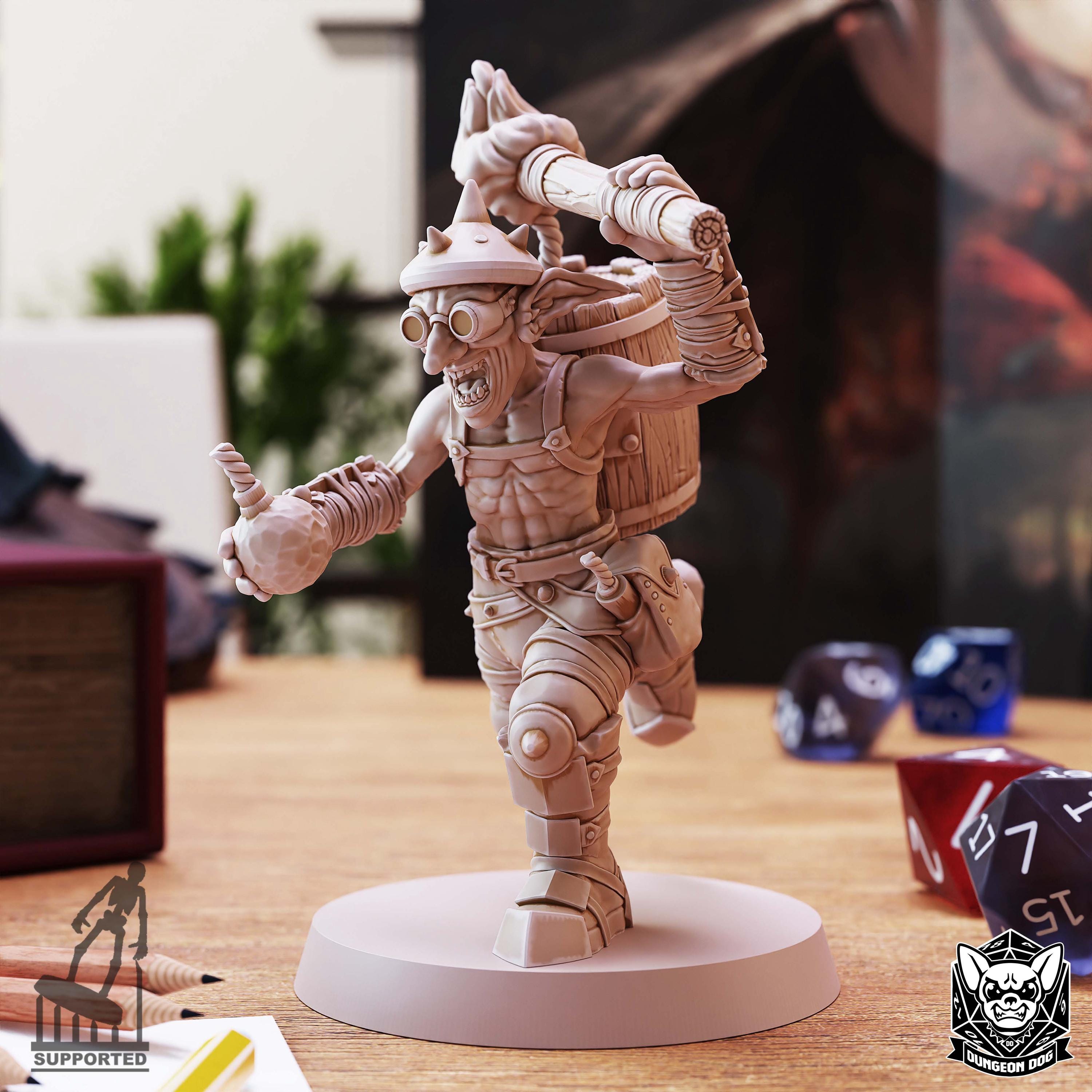 Roleplaying Miniatures Goblin pack Vol.02 by Dungeon Dog