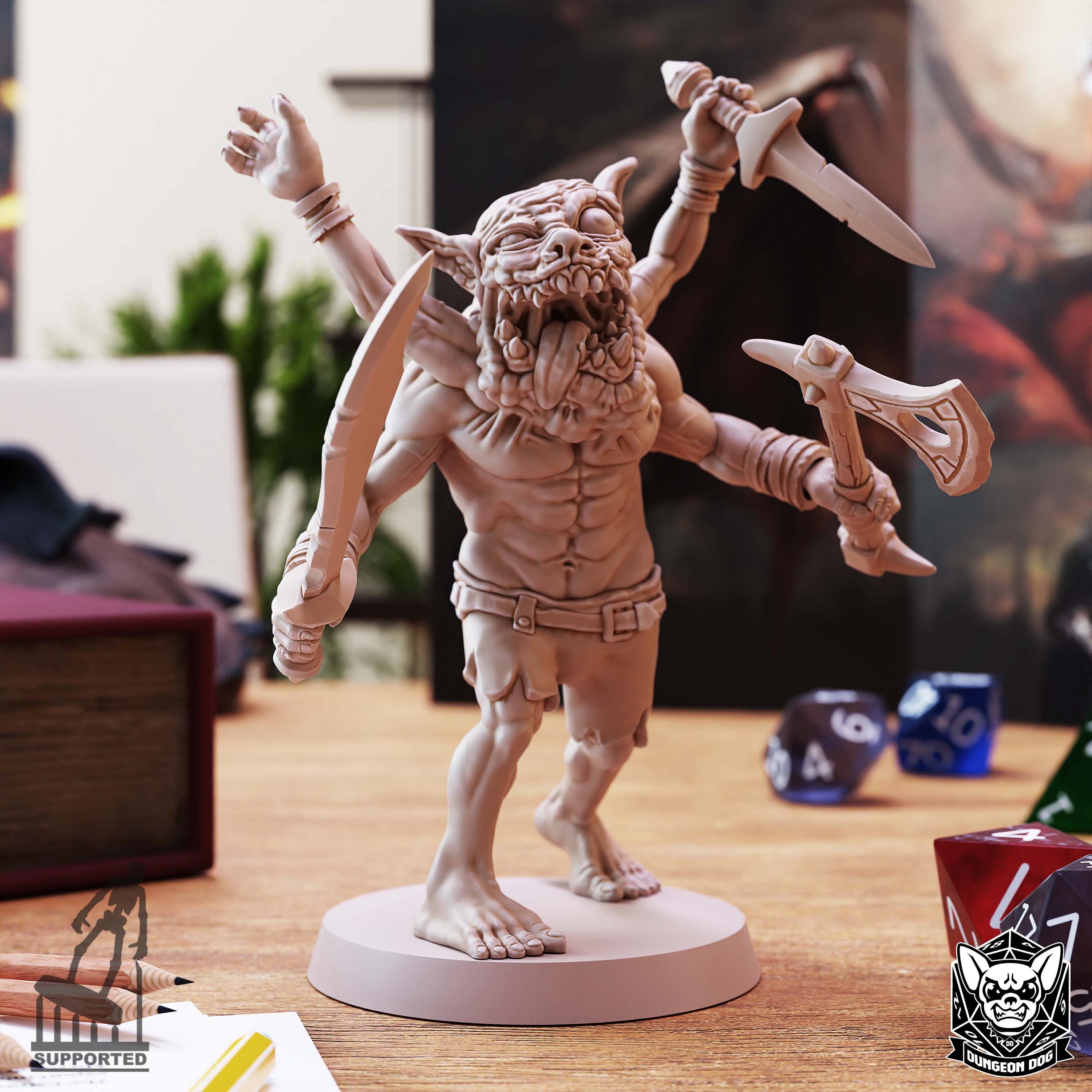 Roleplaying Miniatures Goblin pack Vol.02 by Dungeon Dog