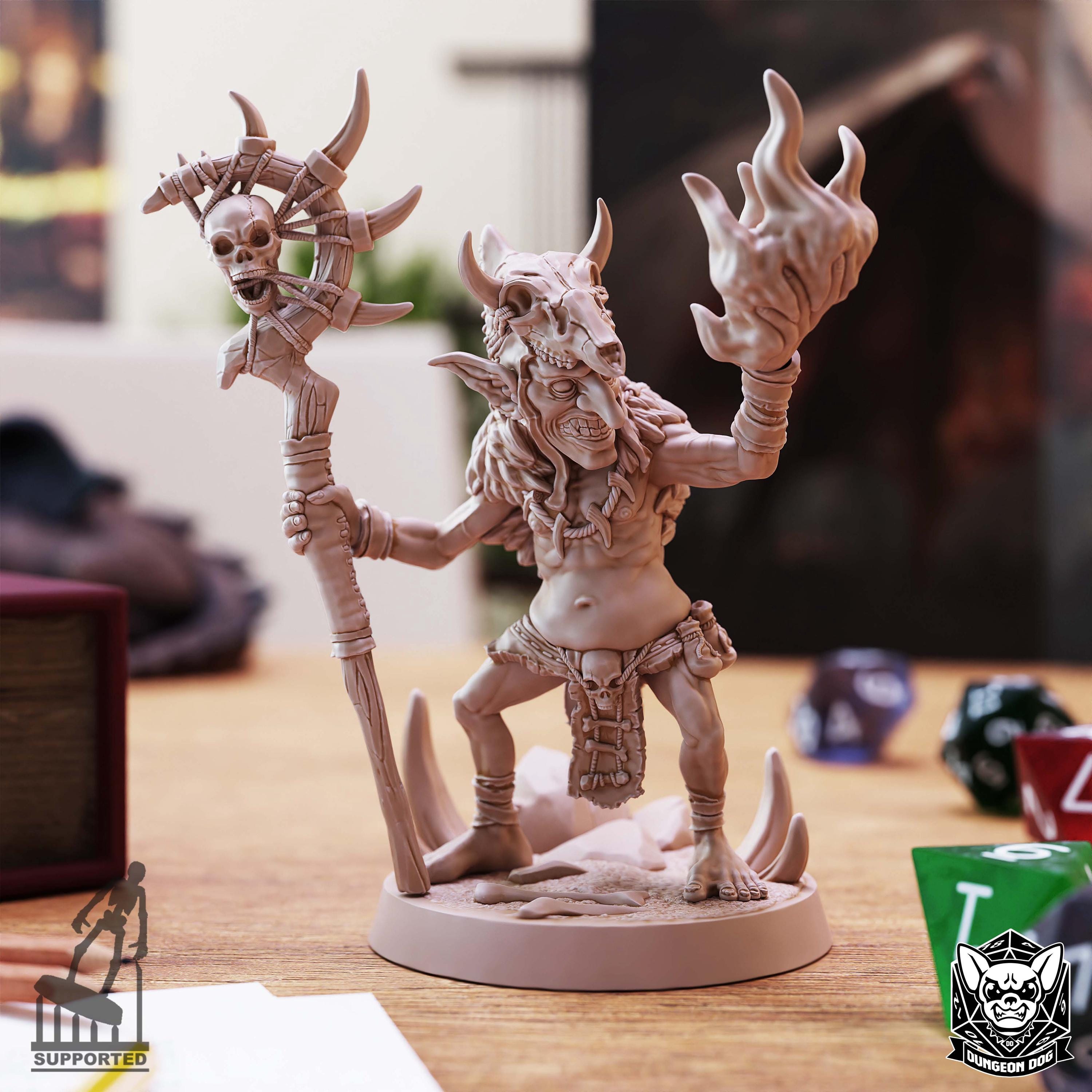 Roleplaying Miniatures Goblin pack Vol.02 by Dungeon Dog