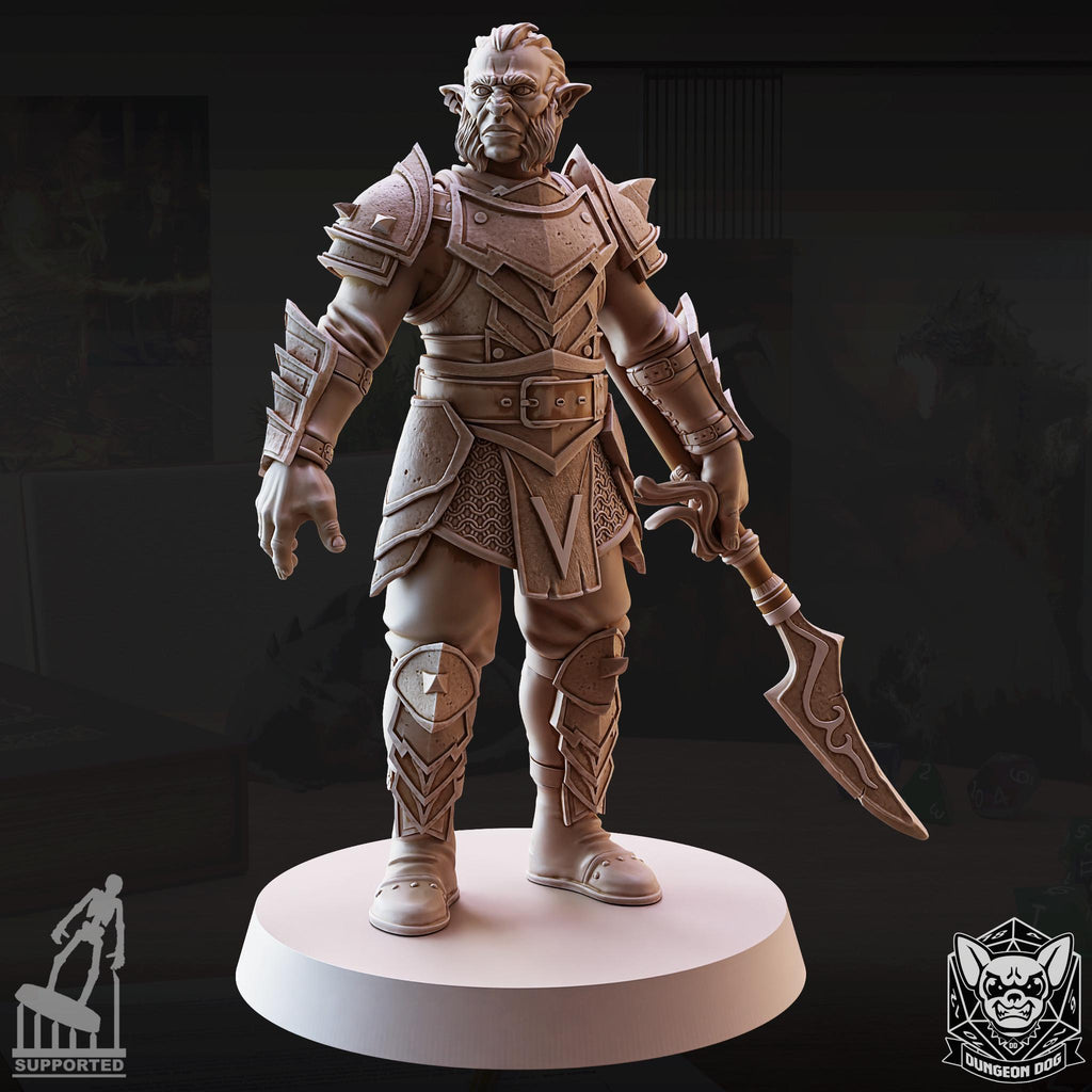 Roleplaying Miniatures Hobgoblin bundle by Dungeon Dog