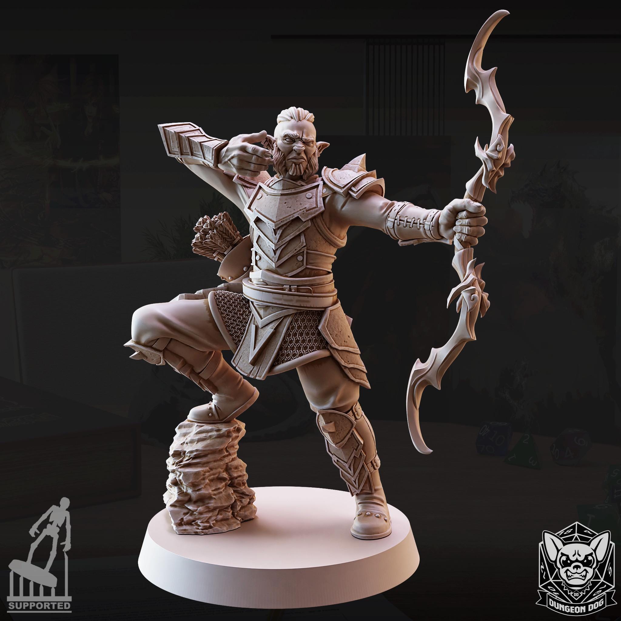 Roleplaying Miniatures Hobgoblin bundle by Dungeon Dog