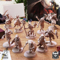 Roleplaying Miniatures Goblin pack Vol.02 by Dungeon Dog