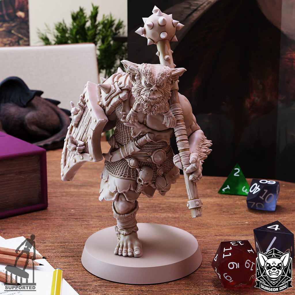 Roleplaying Miniatures Bugbear bundle by Dungeon Dog