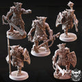 Roleplaying Miniatures Bugbear bundle by Dungeon Dog