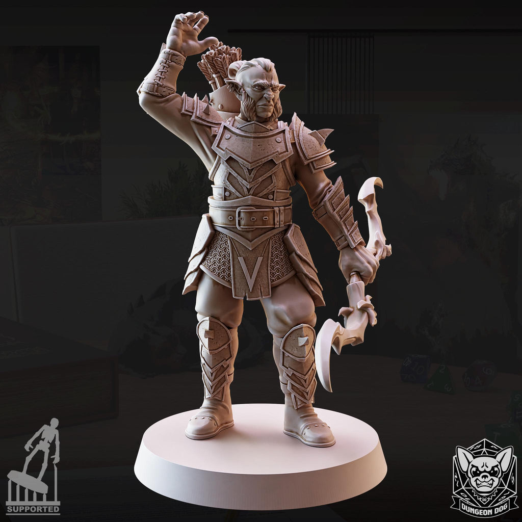Roleplaying Miniatures Hobgoblin bundle by Dungeon Dog