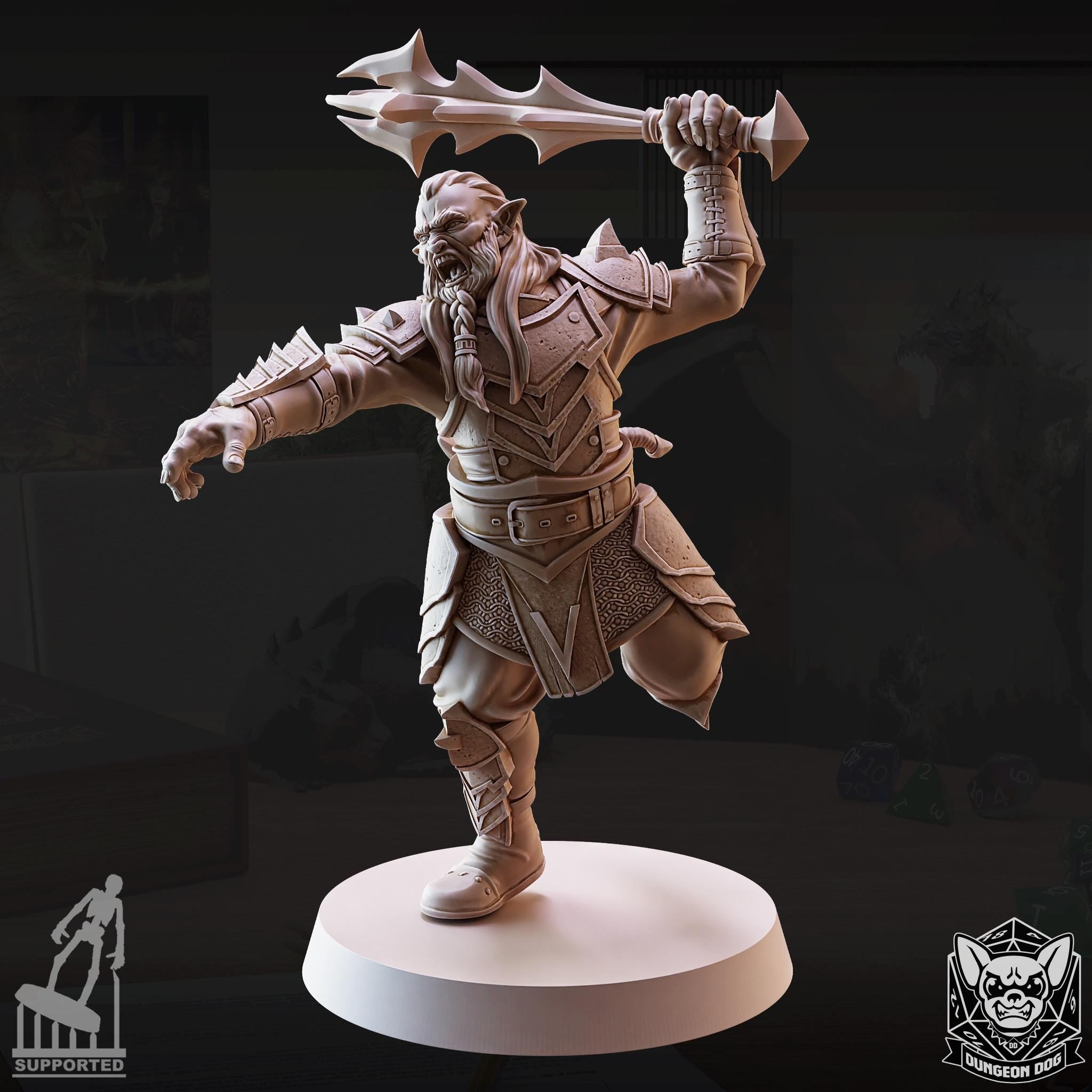 Roleplaying Miniatures Hobgoblin bundle by Dungeon Dog