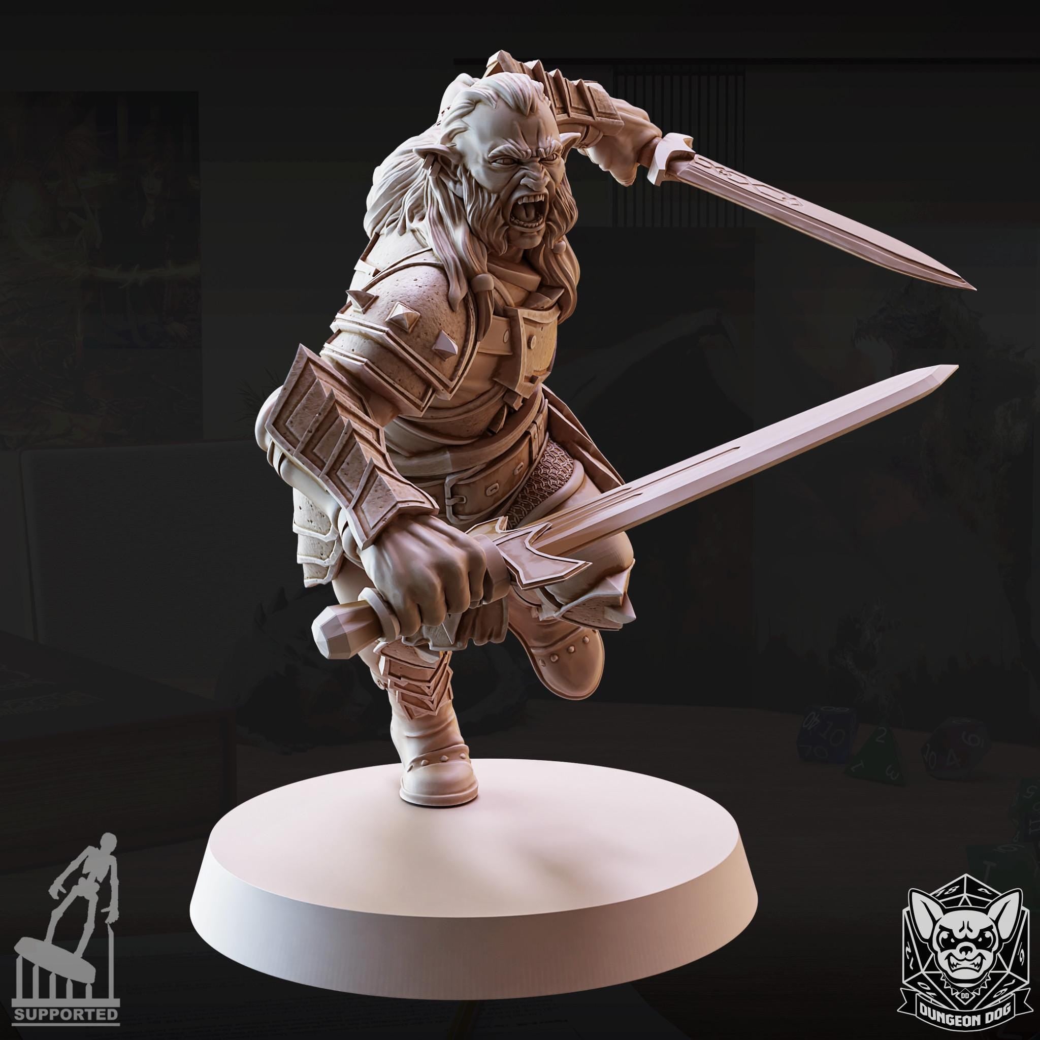 Roleplaying Miniatures Hobgoblin bundle by Dungeon Dog