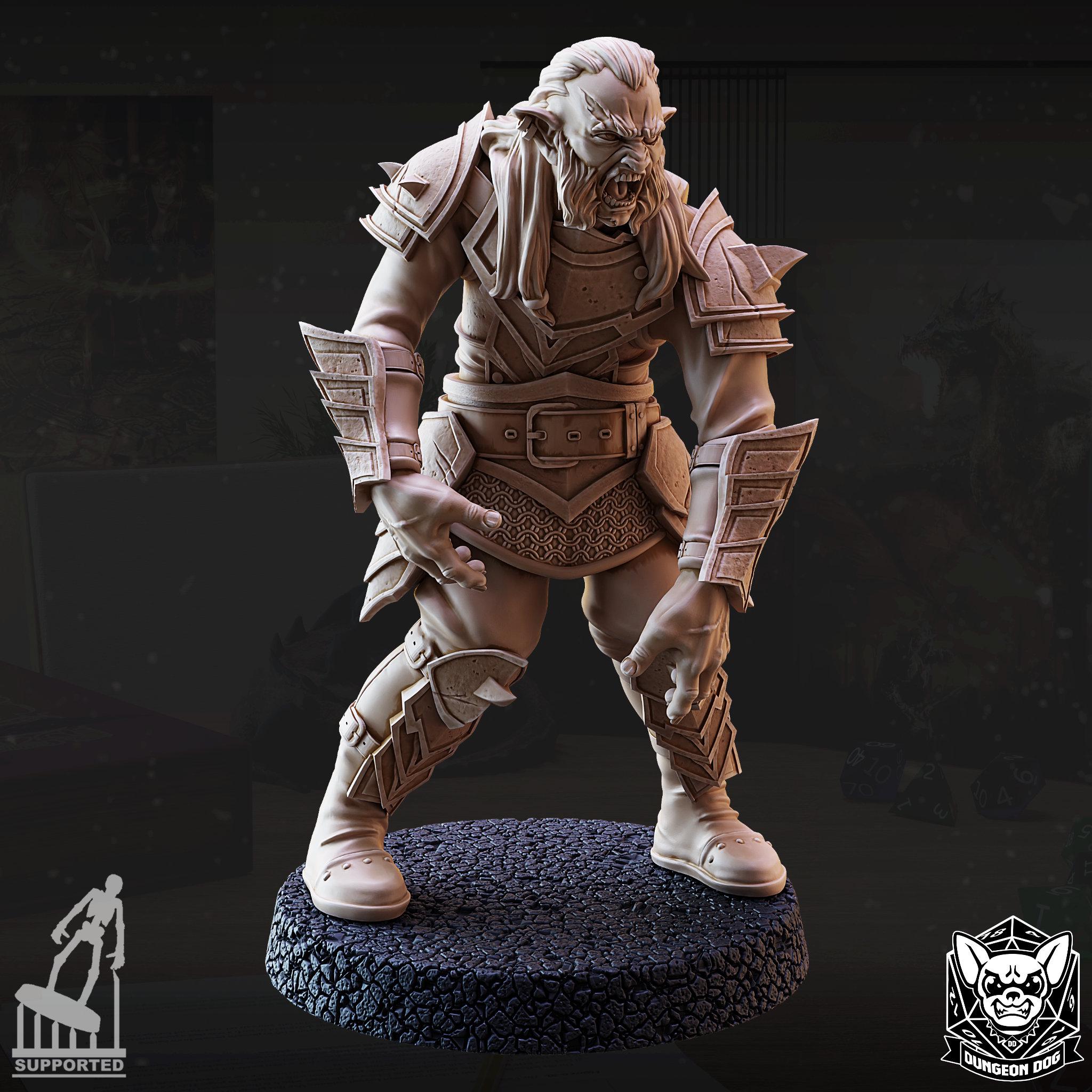 Roleplaying Miniatures Hobgoblin Zombie Bundle by Dungeon Dog