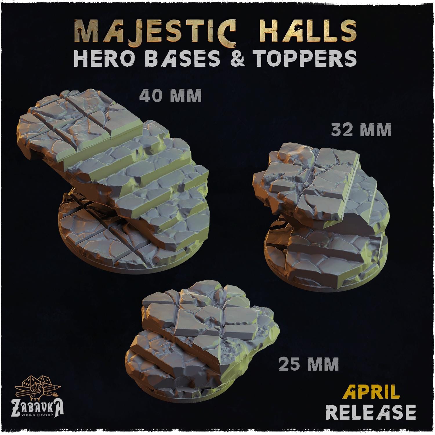 Majestic Halls - Bases & Toppers by Zabavka Workshop