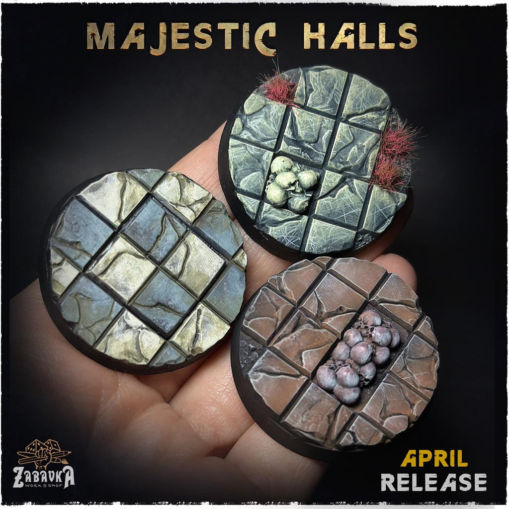 Majestic Halls - Bases & Toppers by Zabavka Workshop