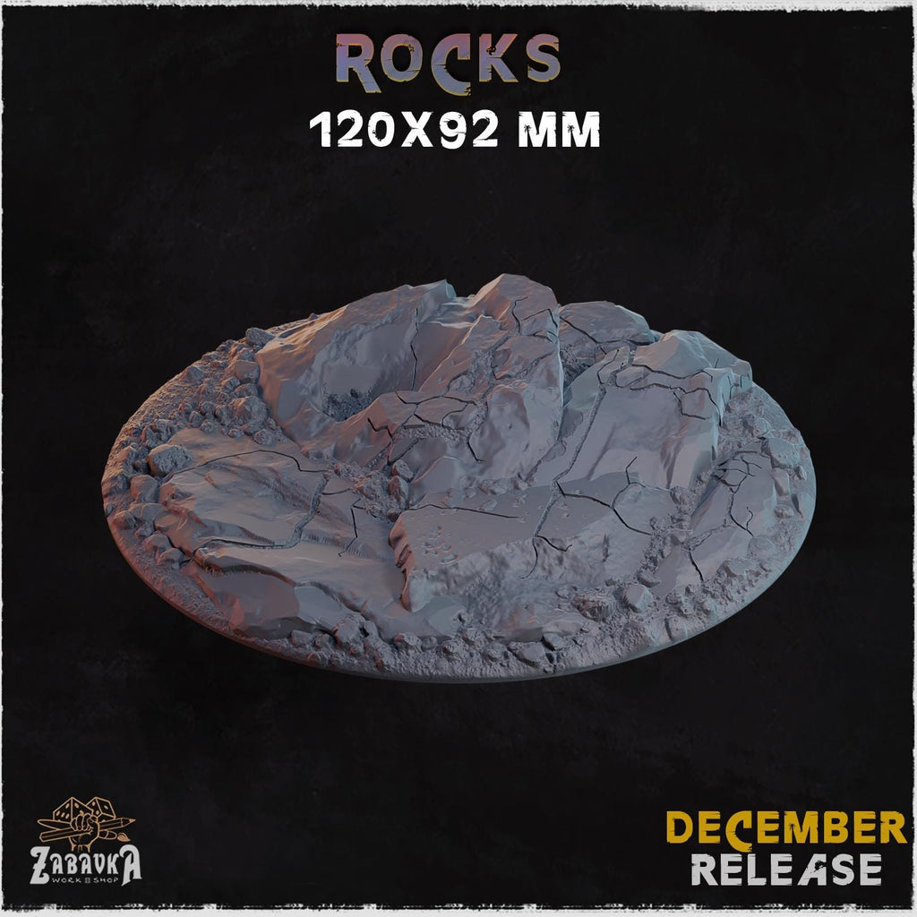 Rocks - Bases & Toppers by Zabavka Workshop