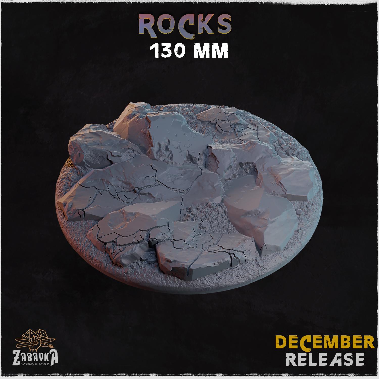 Rocks - Bases & Toppers by Zabavka Workshop