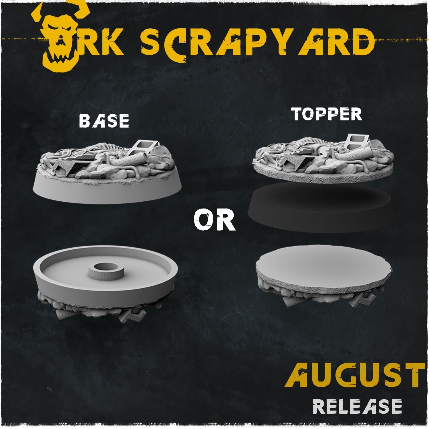 ORK Scrapyard - Bases & Toppers by Zabavka Workshop