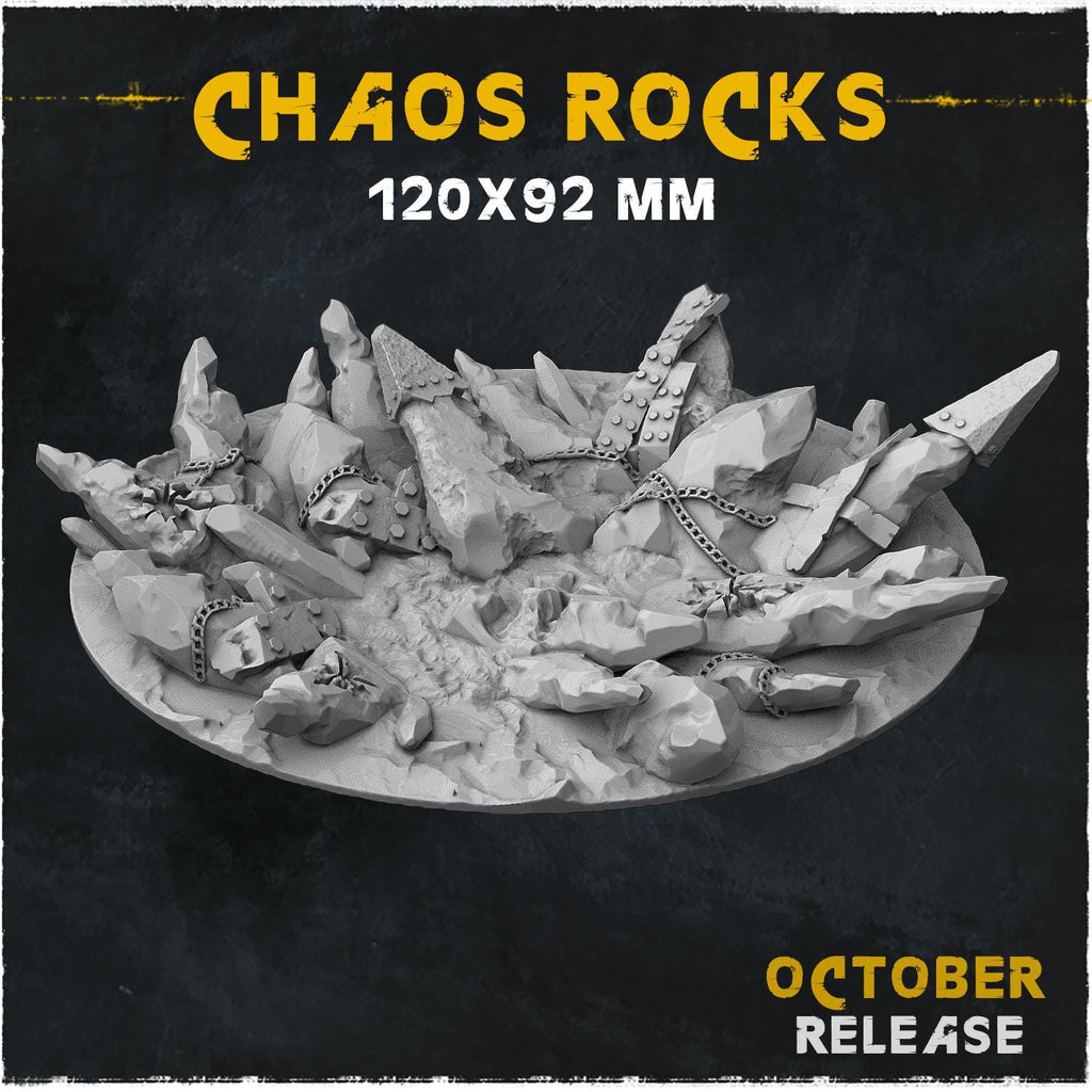 Chaos rocks - Bases & Toppers by Zabavka Workshop