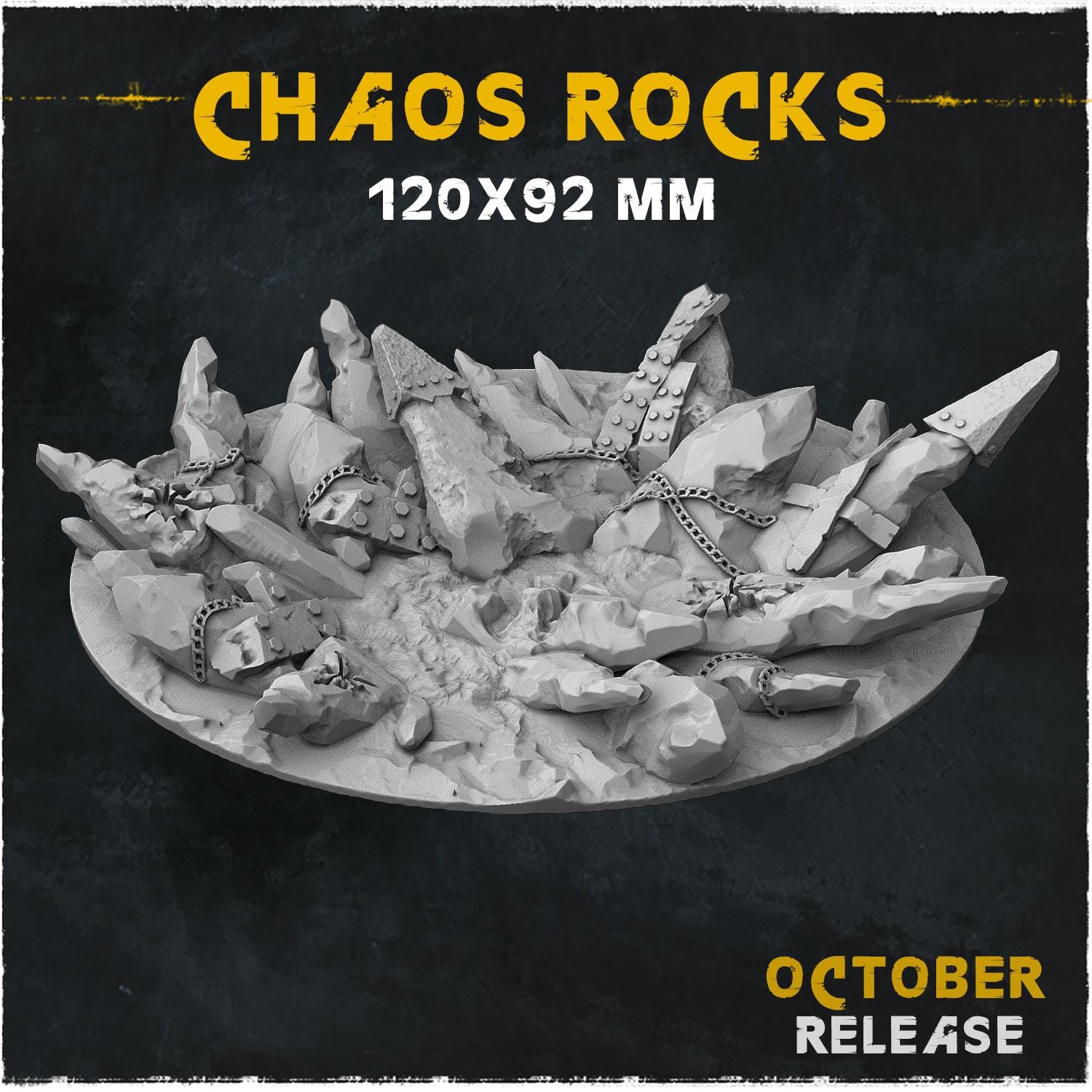 Chaos rocks - Bases & Toppers by Zabavka Workshop