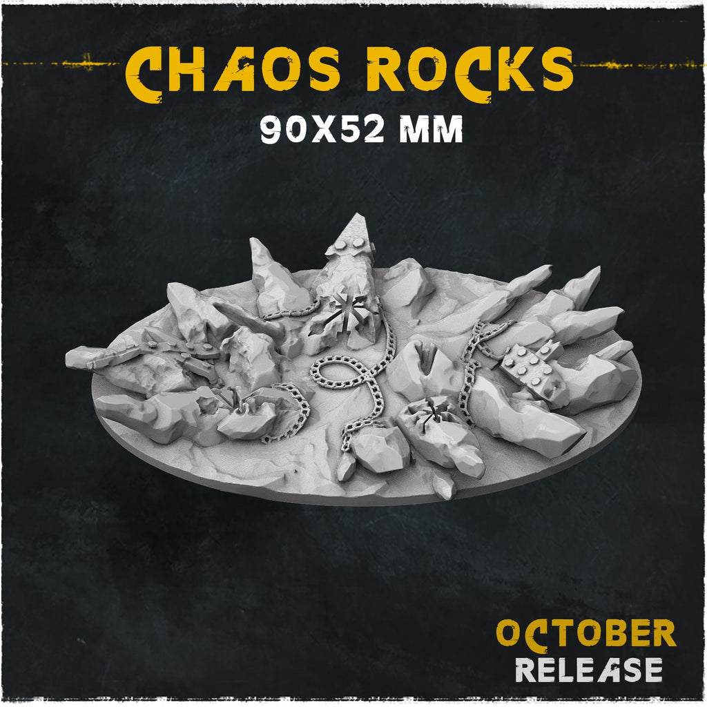 Chaos rocks - Bases & Toppers by Zabavka Workshop