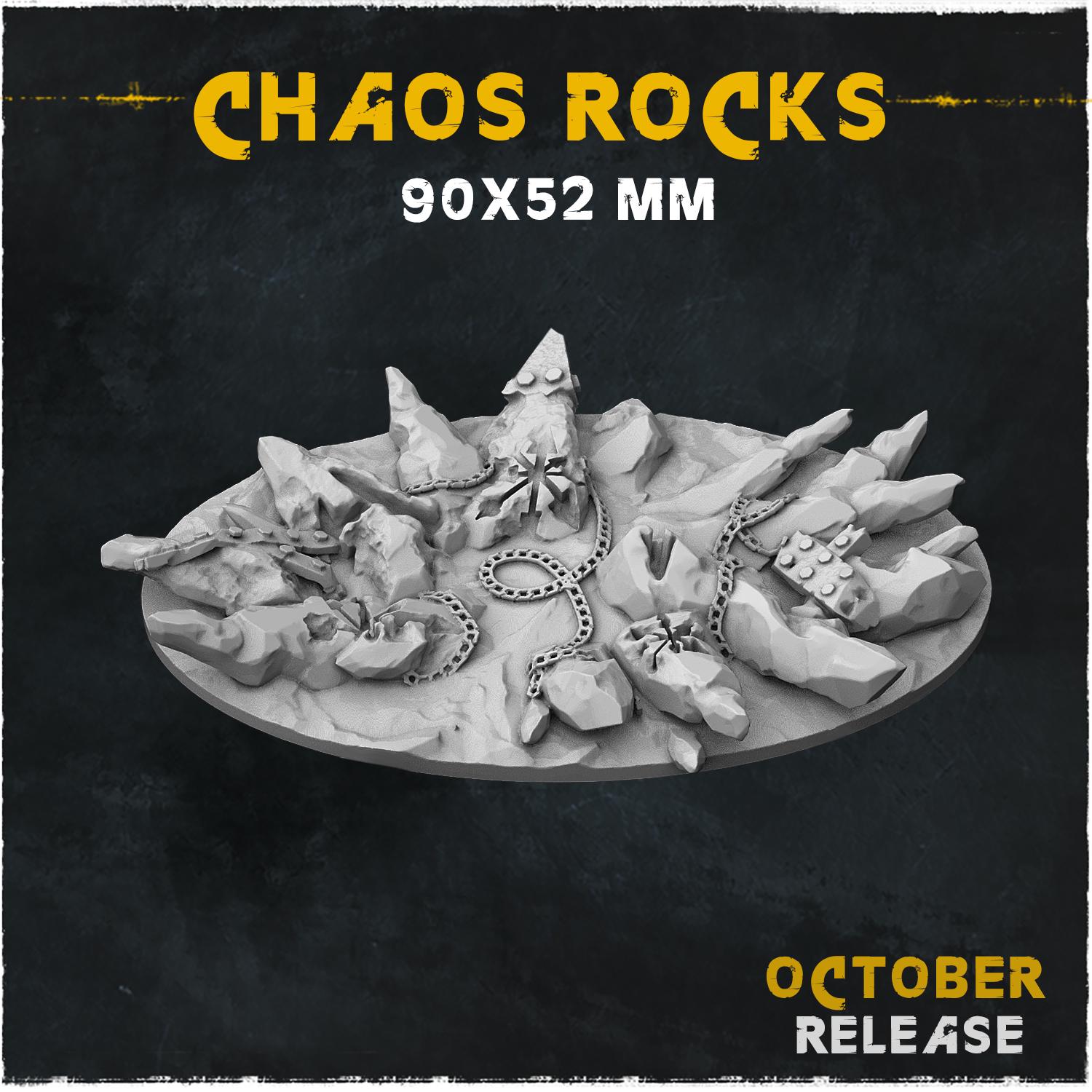 Chaos rocks - Bases & Toppers by Zabavka Workshop