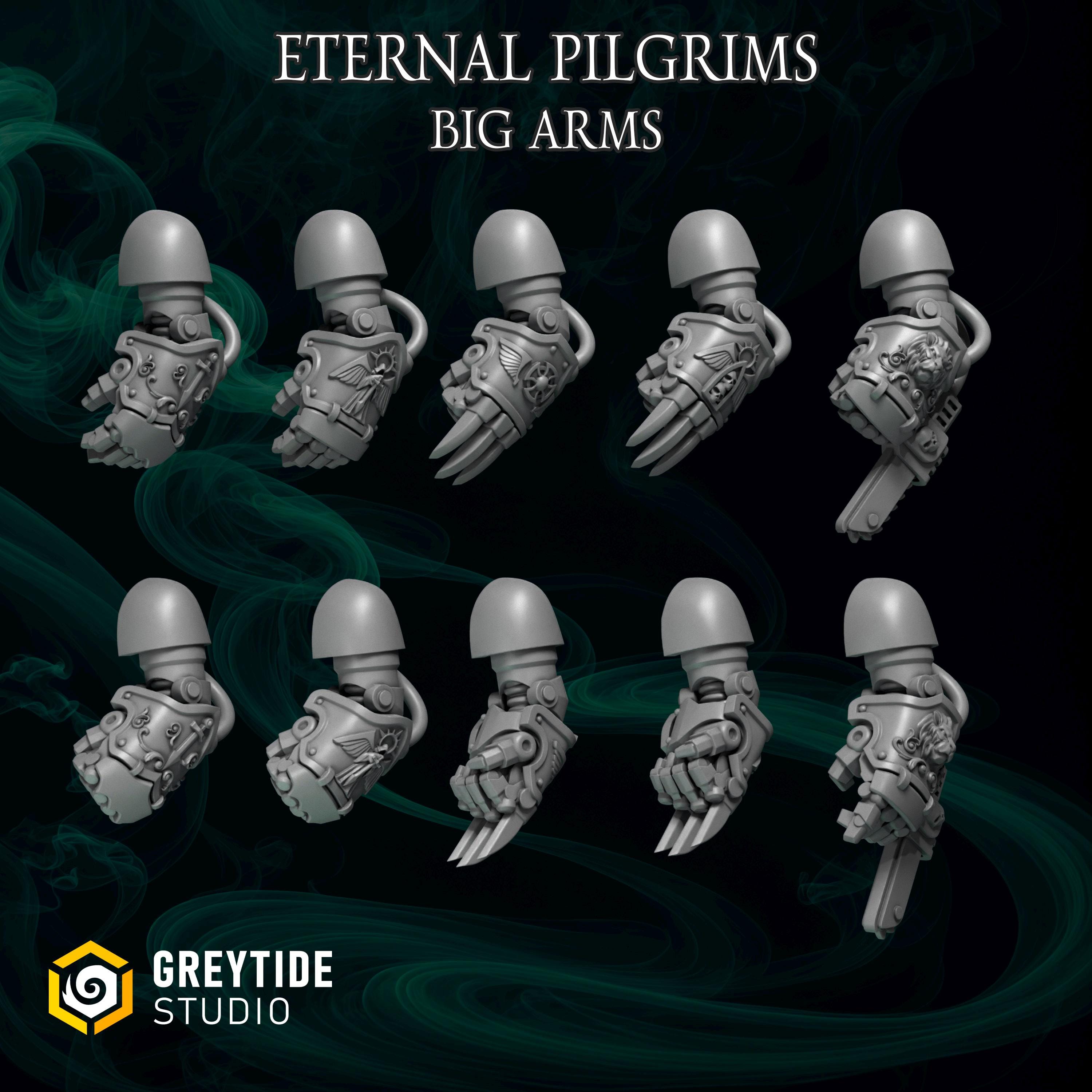 Greytide Studios Eternal Pilgrims Big Armor full range pack