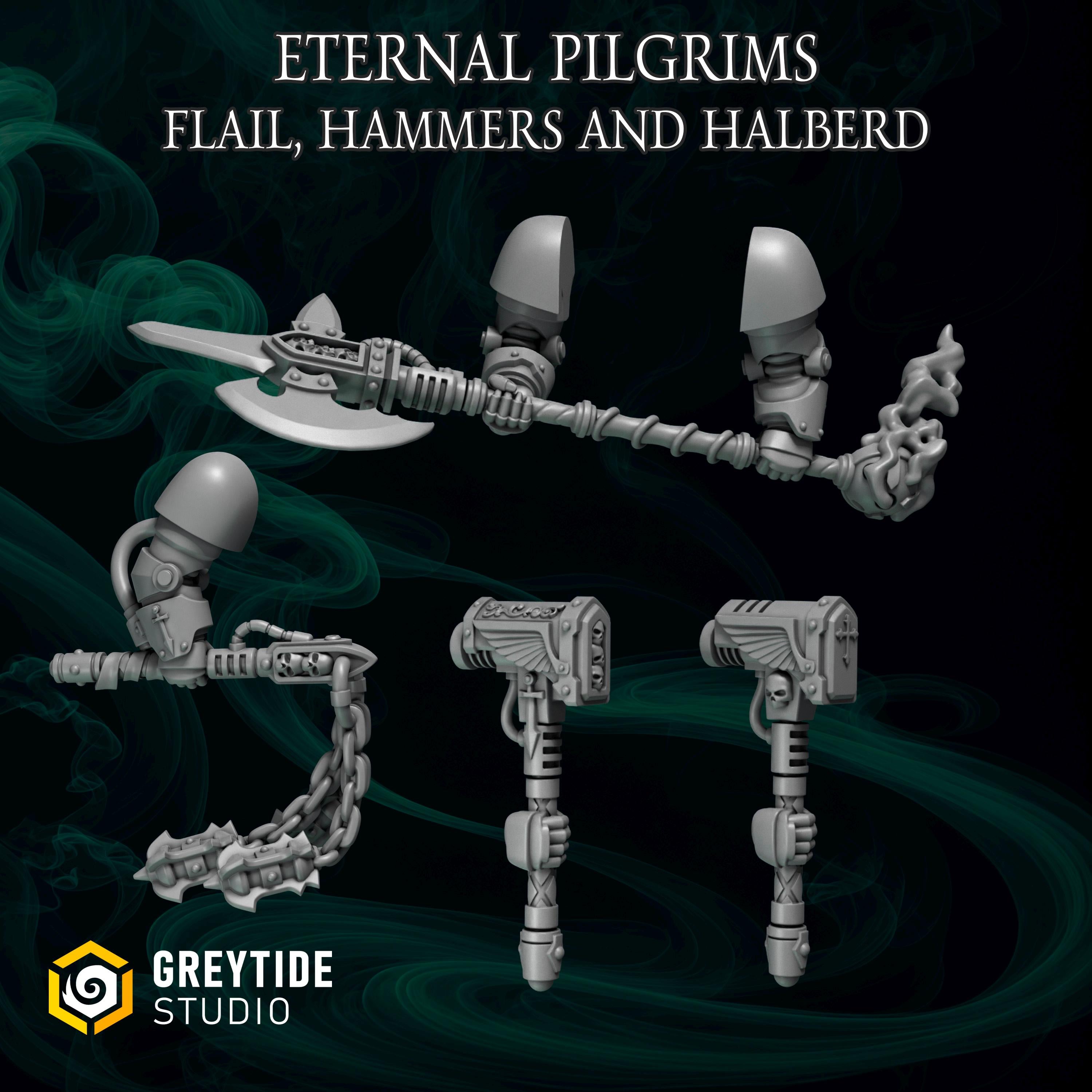 Greytide Studios Eternal Pilgrims Big Armor full range pack