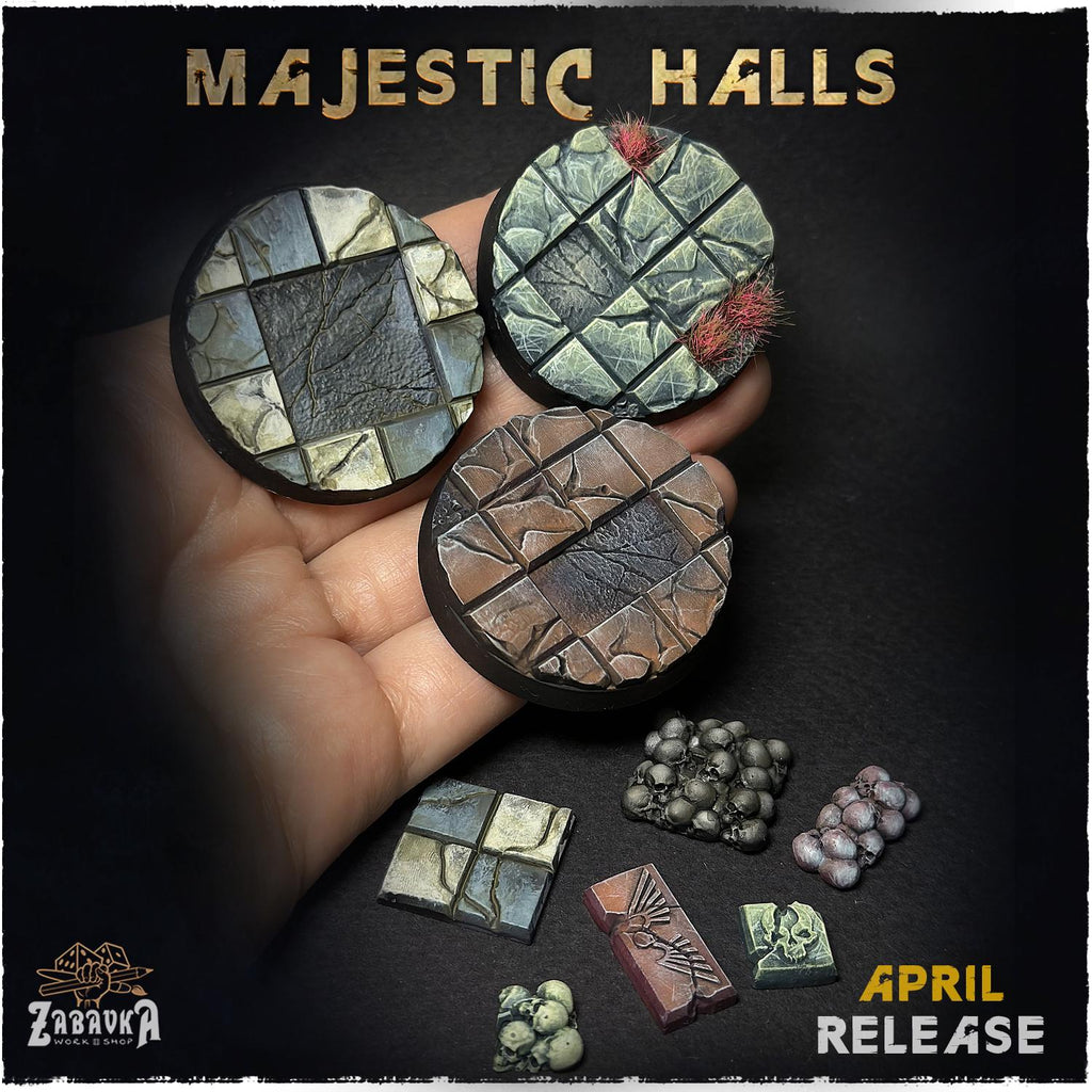 Majestic Halls - Bases & Toppers by Zabavka Workshop