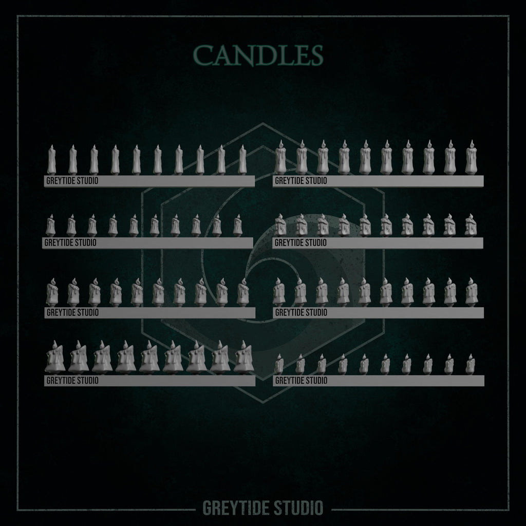 Greytide Studios Eternal Crusaders Candles pack
