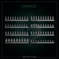 Greytide Studios Eternal Crusaders Candles pack