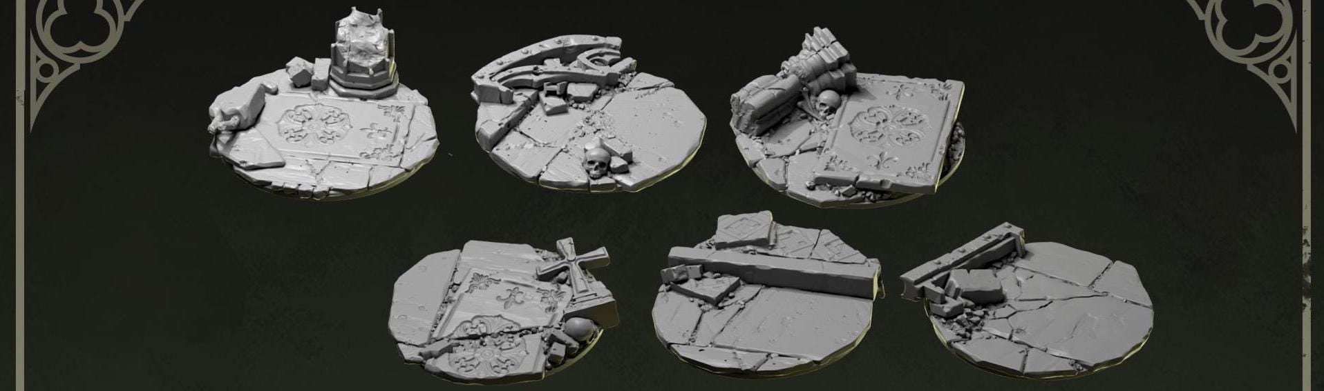 Greytide Studios Eternal base toppers pack