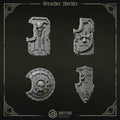 4x Greytide Studios Eternal Pilgrims Breacher shields pack