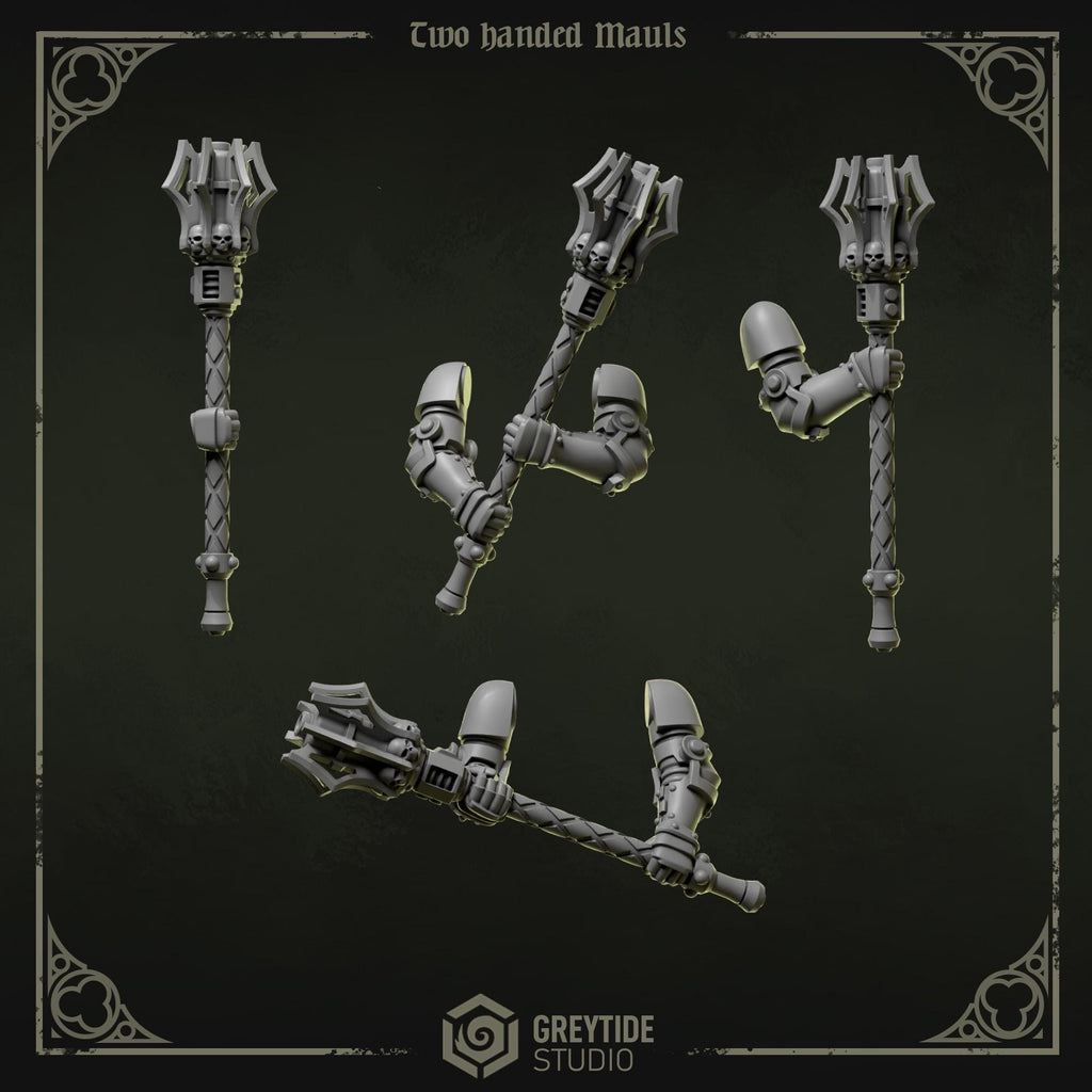 5x Greytide Studios Eternal Pilgrims 2-handed mauls pack